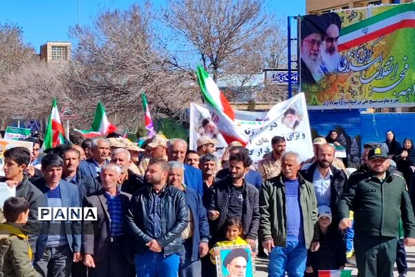 حضور پرشور مردم شهرستان سرچهان در چهل و چهارمین سالروز پیروزی انقلاب اسلامی
