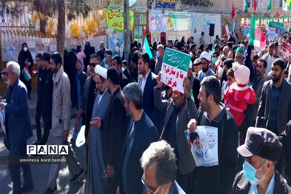 حضور دهه هشتادی‌ها در راهپیمایی 22 بهمن - زاهدان