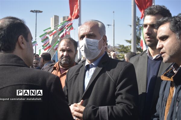 راهپیمایی۲۲ بهمن در ساری