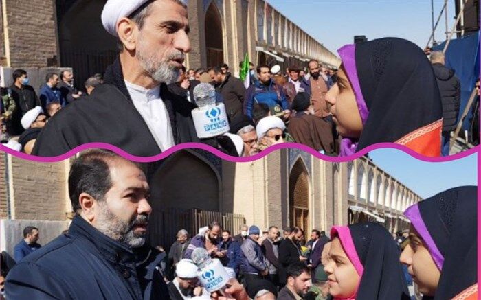 حضور مردم در راهپیمایی ٢٢ بهمن ماه نشانه همبستگی و اتحاد بین آنهاست