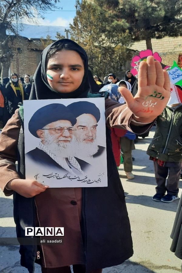 راهپیمایی 22 بهمن 1401 در شهرستان  کلات