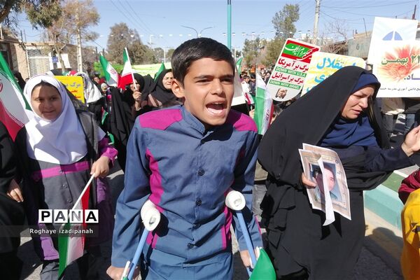 راهپیمایی باشکوه  ۲۲ بهمن مردم خاتم