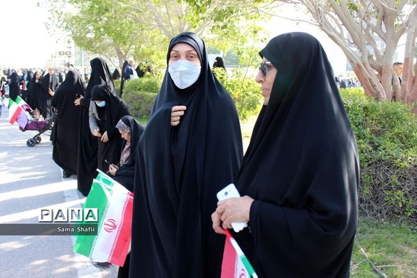 حماسه حضور مردم بوشهر در 22 بهمن