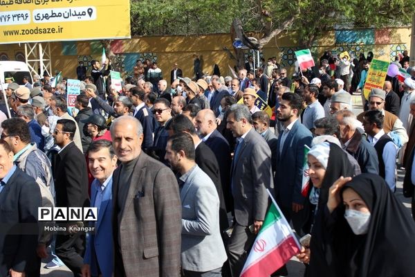 حماسه حضور مردم بوشهر در 22 بهمن