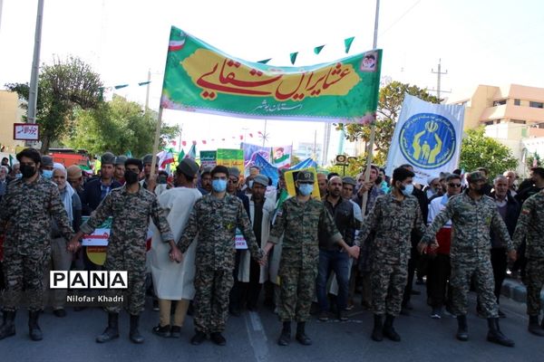 حماسه حضور مردم بوشهر در 22 بهمن