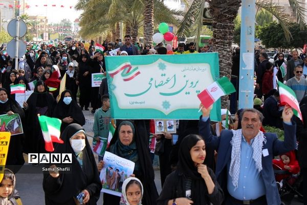 حماسه حضور مردم بوشهر در 22 بهمن