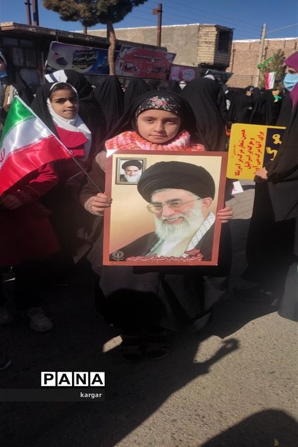 راهپیمایی 22 بهمن شهرستان درمیان