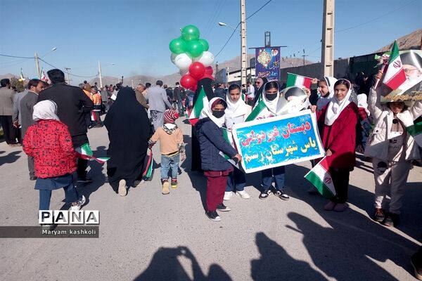 حماسه حضور ۲۲ بهمن در شهرستان رستم