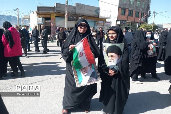 حماسه حضور ۲۲ بهمن در شهرستان رستم