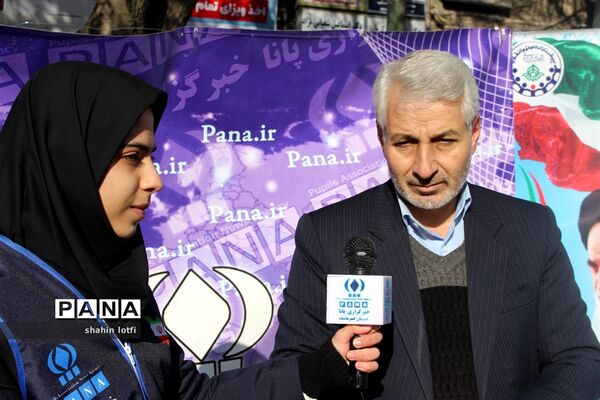 حضور پرشور خبرنگاران پانا در راهپیمایی 22 بهمن