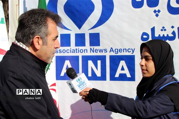حضور پرشور خبرنگاران پانا در راهپیمایی 22 بهمن