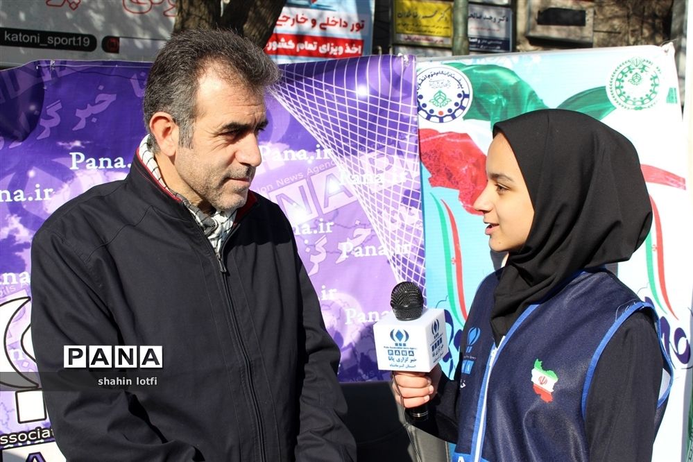 حضور پرشور خبرنگاران پانا در راهپیمایی 22 بهمن