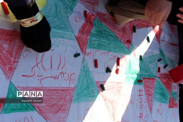 فعالیت‌های غرفه پانا در راهپیمایی 22 بهمن