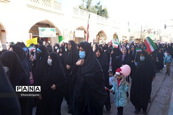 راهپیمایی ۲۲ بهمن در شوشتر