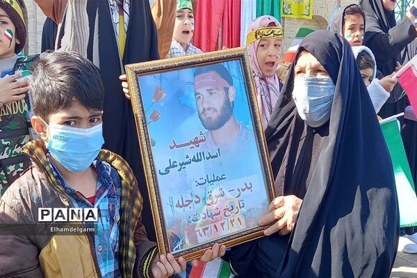 راهپیمایی ۲۲ بهمن در شوشتر