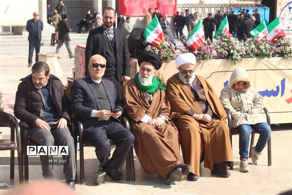جشن چهل و چهارمین سالگرد پیروزی انقلاب اسلامی در قم