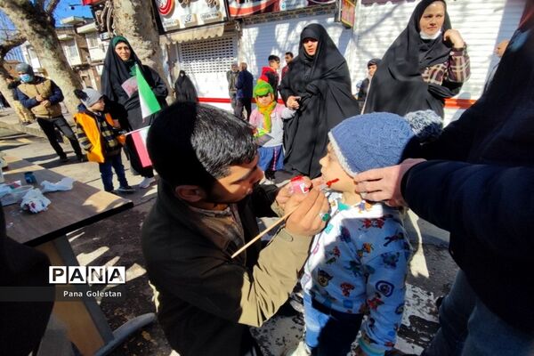 راهپیمایی بیست و دو بهمن در شهرستان علی‌آباد