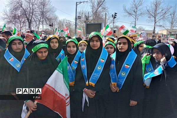 راهپیمایی ۲۲ بهمن ماه در الشتر