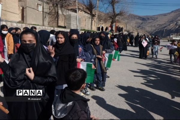 راهپیمایی یوم الله ۲۲ بهمن ماه در سپیددشت