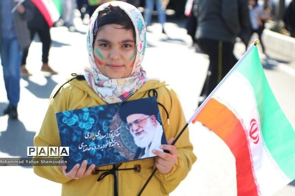 راهپیمایی چهل و چهارمین بهار انقلاب در سمنان -2