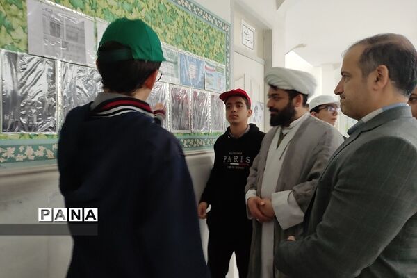 نمایشگاه مدرسه انقلاب مرکز پرورش استعدادهای درخشان دارالفنون شهریار