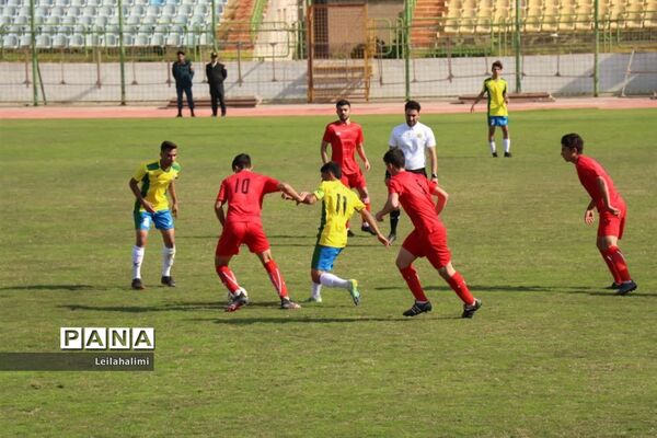 ۴۵ گل در روز سوم مسابقات کشوری فوتبال پسران در آبادان