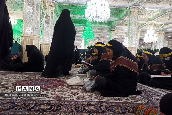 چهارمین روز از اردوی دانش‌آموزان زیارت اولی‌ فارس به مشهد مقدس
