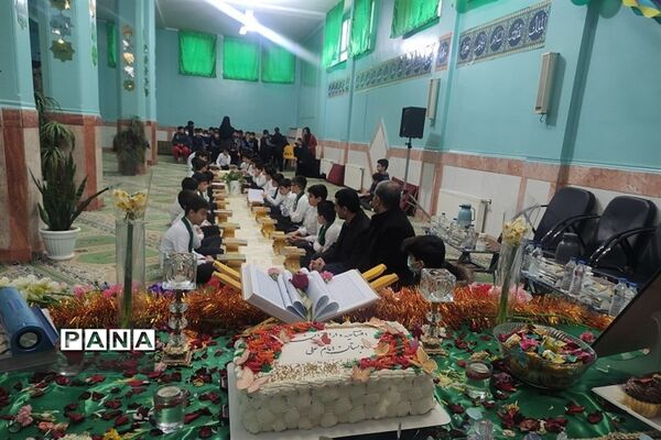آیین افتتاح دارالقرآن شهید وحید زمانی‌نیا در مدرسه امام علی(ع)  آموزش وپرورش ناحیه دوشهرری