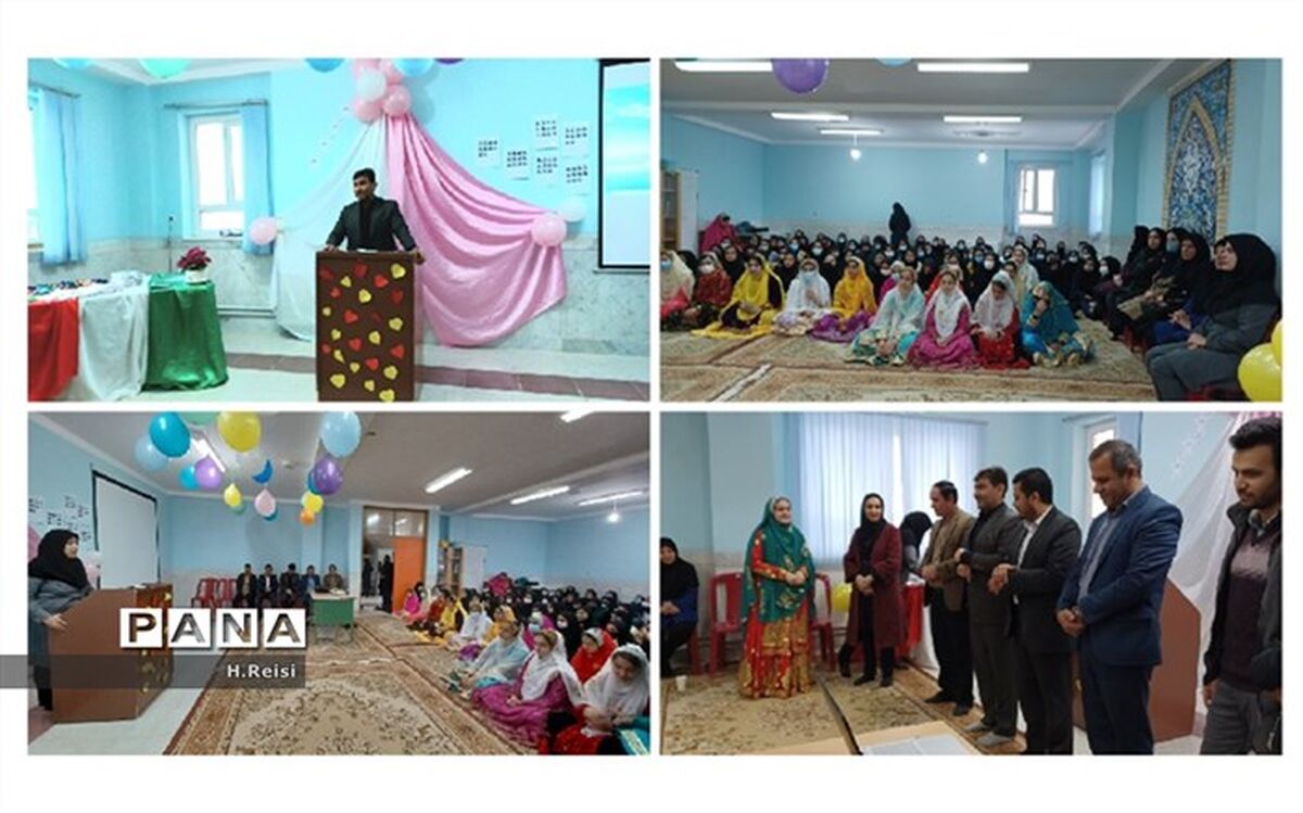 تجلیل از دانش‌آموزان برتر دبیرستان نمونه فروغ دانش اردل