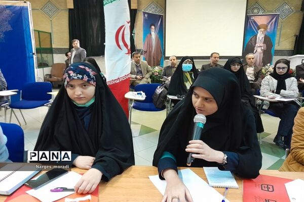 حضور دانش‌آموزان مدارس استعدادهای درخشان ملارد در نشست دانش‌آموزی علم نافع