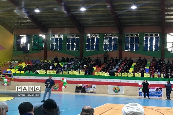 برگزاری مراسم افتتاحیه سی‌و‌نهمین دوره مسابقات فوتبال پسران دوره دوم متوسطه سراسر کشور در آبادان