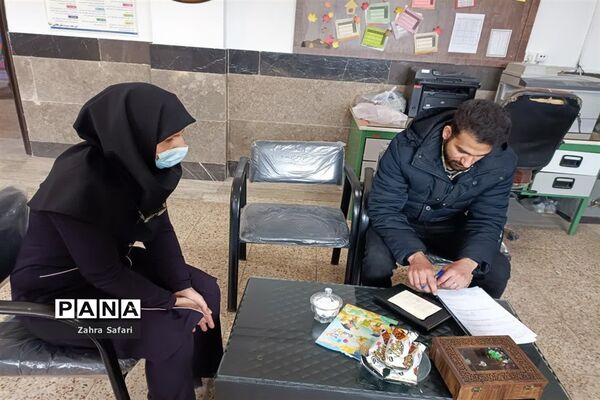 بازدید زمستانی از ۲۵ مدرسه منطقه چهاردانگه