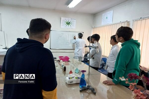 تور علمی و کارگاه فیزیک پژوهشسرای تهرانی مقدم چهاردانگه