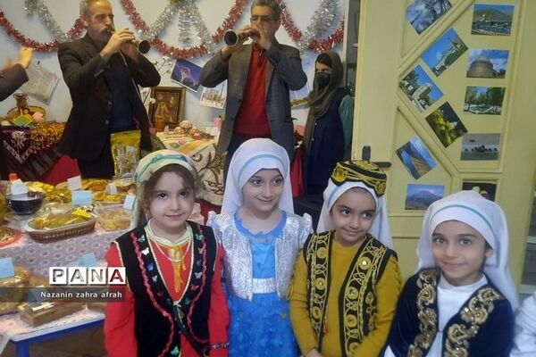برگزاری جشنواره آیین‌های سرزمین من در دبستان دخترانه سما ۲ رودهن