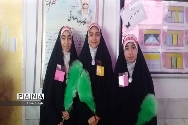 برگزاری یادواره شهید «ناصر محمد باقری» در دبیرستان رضوان بافق