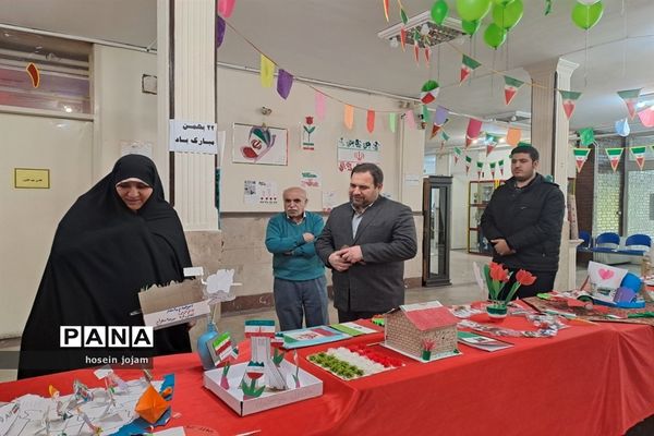 پویش پرچم؛ نمایشگاه دست‌سازه‌های دانش‌آموزان در کانون فرهنگی سلمان