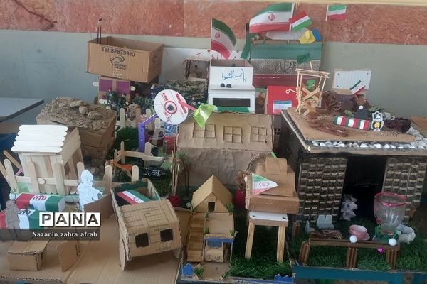 برگزاری نمایشگاه دست‌سازه‌ها در مدارس ابتدایی رودهن