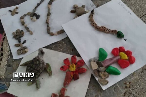 برگزاری نمایشگاه دست‌سازه‌ها در مدارس ابتدایی رودهن