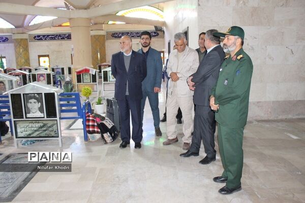 اعزام دانش‌آموزان دختر شهرستان بوشهر به مناطق عملیاتی جنوب