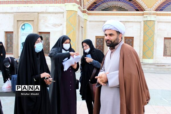 اعزام دانش‌آموزان دختر شهرستان بوشهر به مناطق عملیاتی جنوب