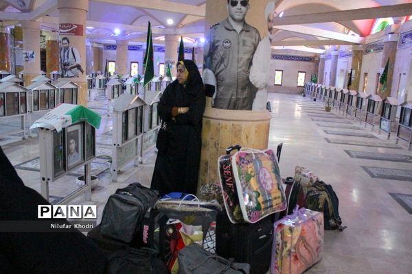 اعزام دانش‌آموزان دختر شهرستان بوشهر به مناطق عملیاتی جنوب