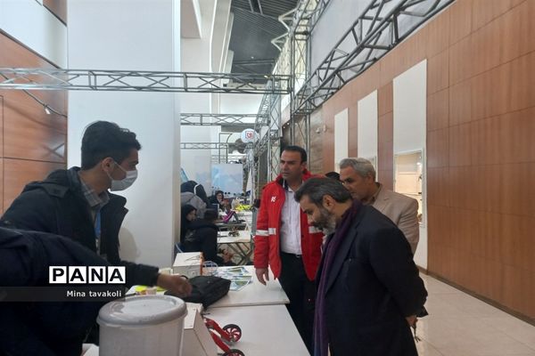 حضور دانش‌آموزان پژوهشگر ملارد در رویداد ملی مدیریت بحران ایران قوی