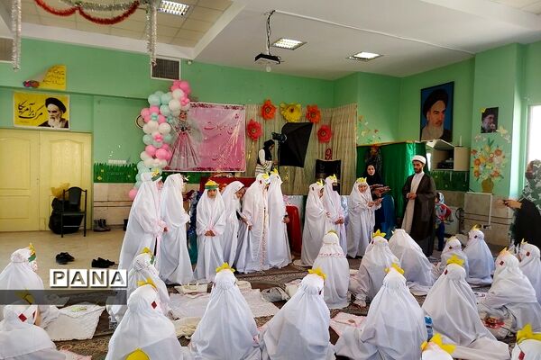 جشن عبادت در دبستان هاجر و حضرت  زینب(س) رودهن