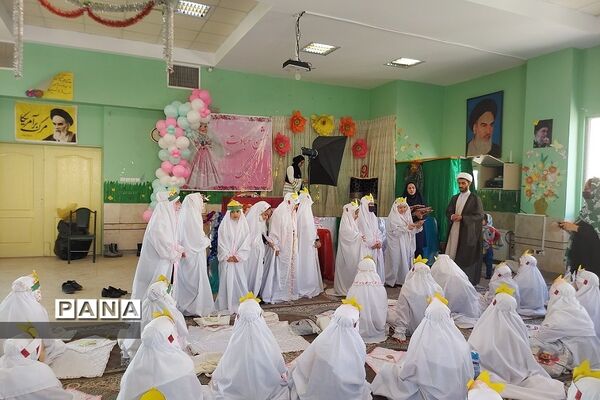 جشن عبادت در دبستان هاجر و حضرت  زینب(س) رودهن