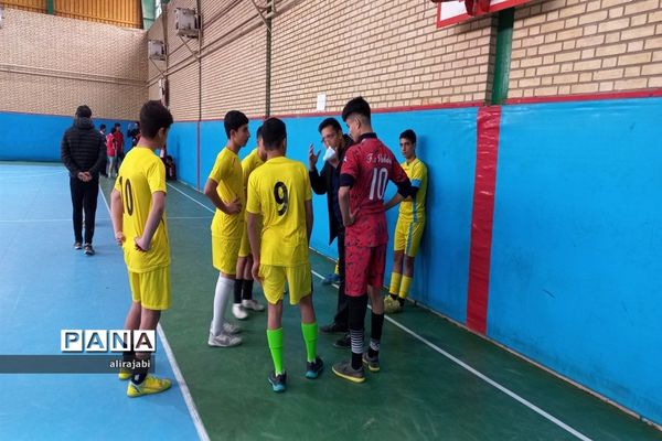 مسابقات فوتسال دانش‌آموزان پسر منطقه کهریزک