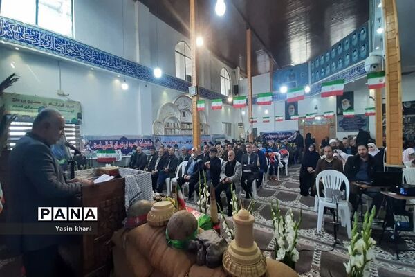 یادواره شهدای دانش‌آموزی شهرستان عباس‌آباد