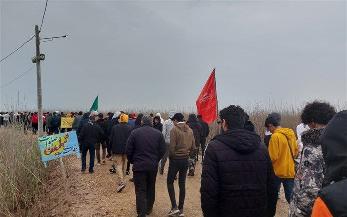 دانش آموزان زنجان در اردوی راهیان نور /فیلم