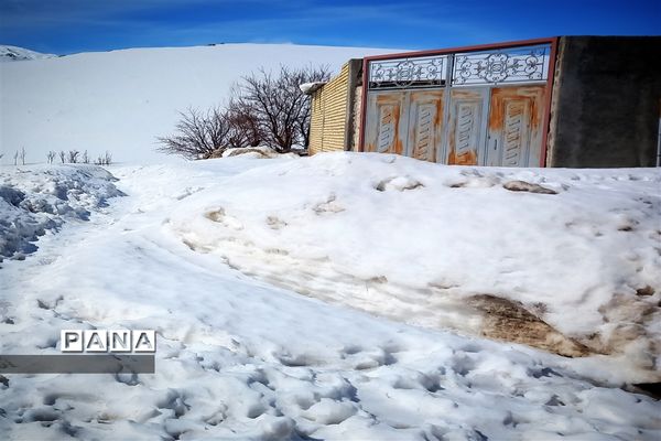 کوهرنگ،پس از بارش سنگین برف