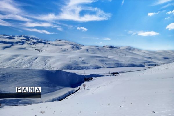 کوهرنگ،پس از بارش سنگین برف