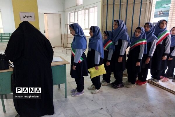 برگزاری مسابقات سرود مدارس دخترانه در شادگان